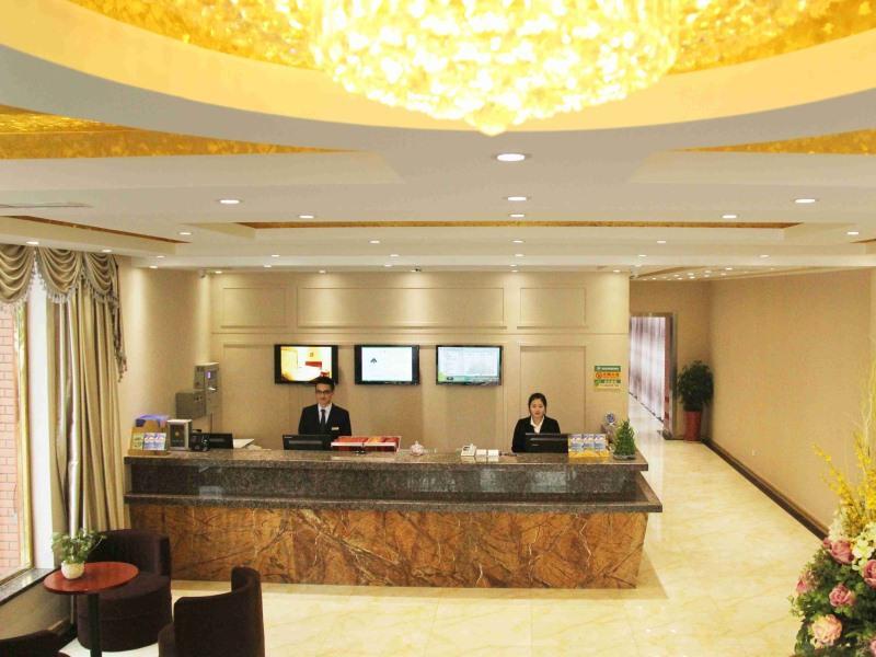 Greentree Inn Shandong Qingdao Development District Sdust Express Hotel Exteriör bild