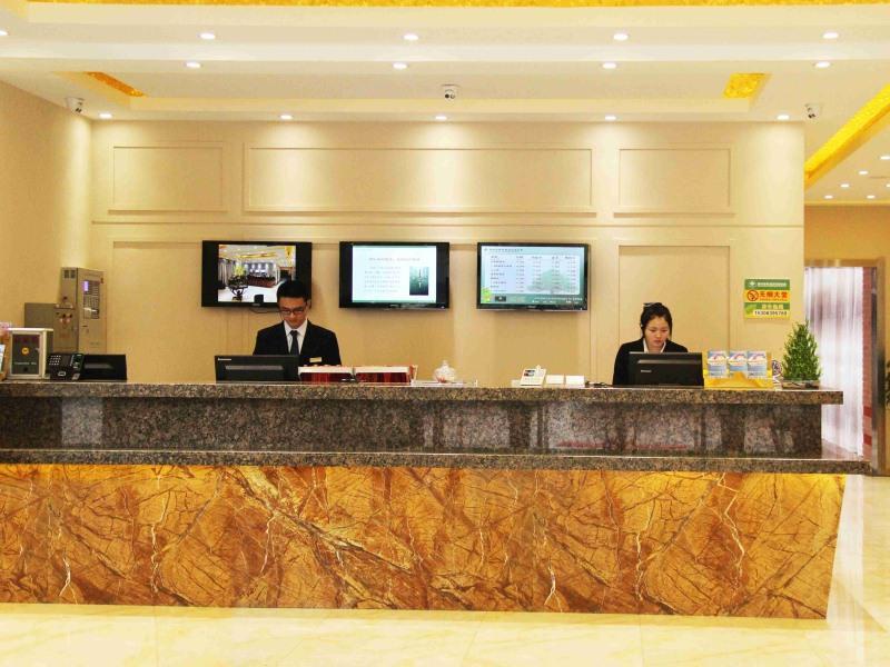 Greentree Inn Shandong Qingdao Development District Sdust Express Hotel Exteriör bild