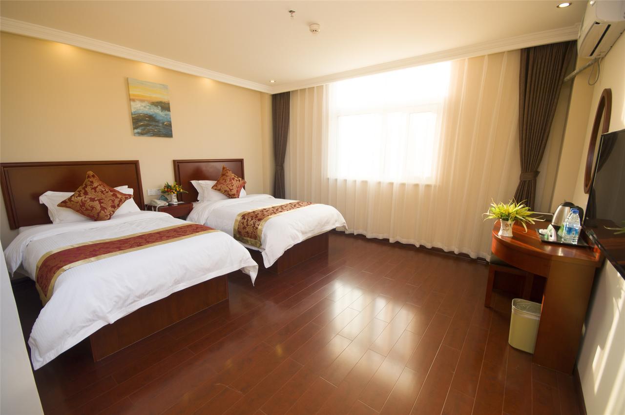 Greentree Inn Shandong Qingdao Development District Sdust Express Hotel Exteriör bild