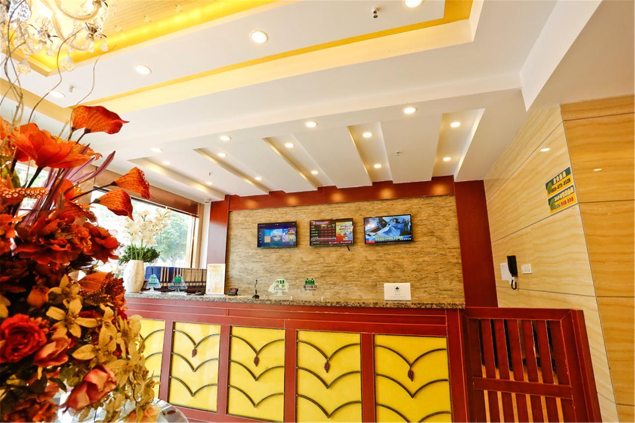 Greentree Inn Shandong Qingdao Development District Sdust Express Hotel Exteriör bild